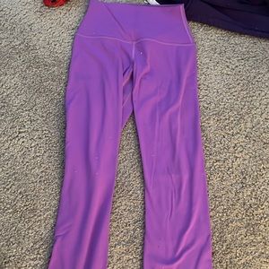Purple lululemon leggings size 2